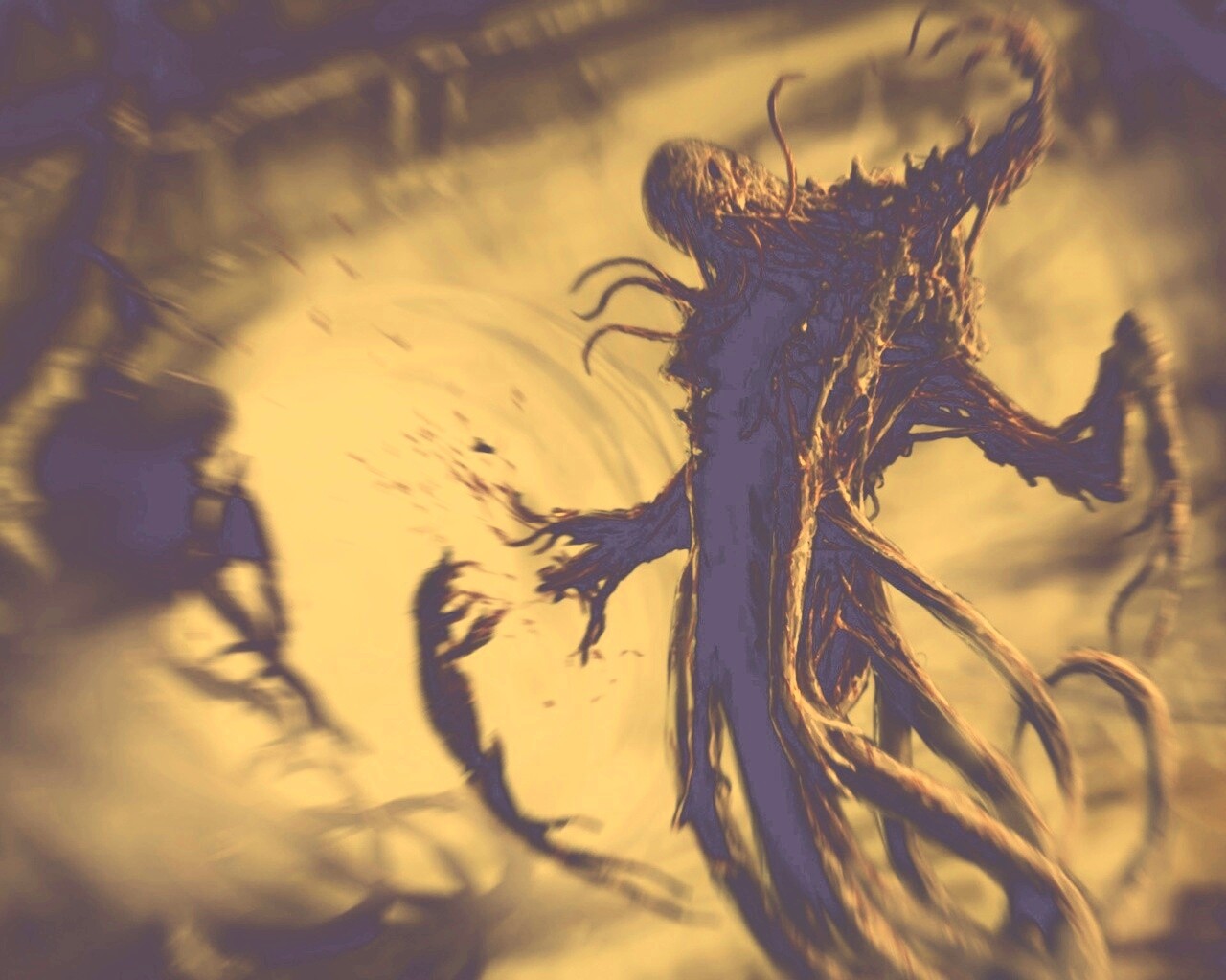 Монстр из Dead Space обои