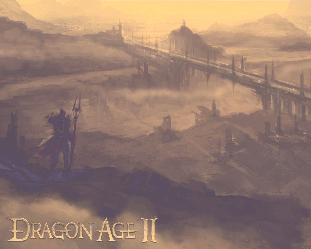 Пейзаж Dragon Age обои