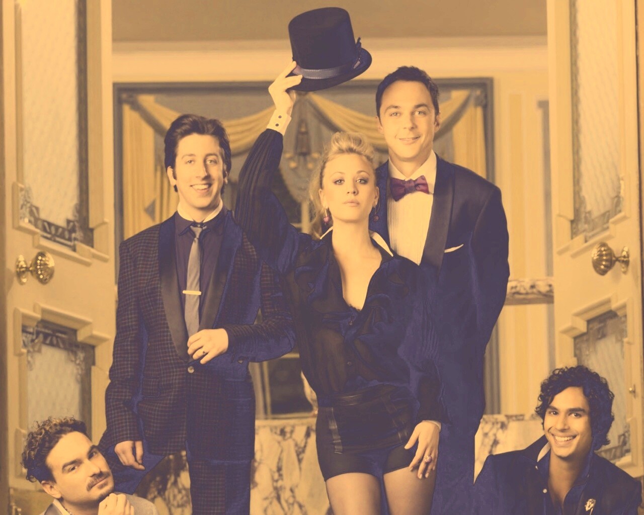 Персонажи теории большого взрыва обои