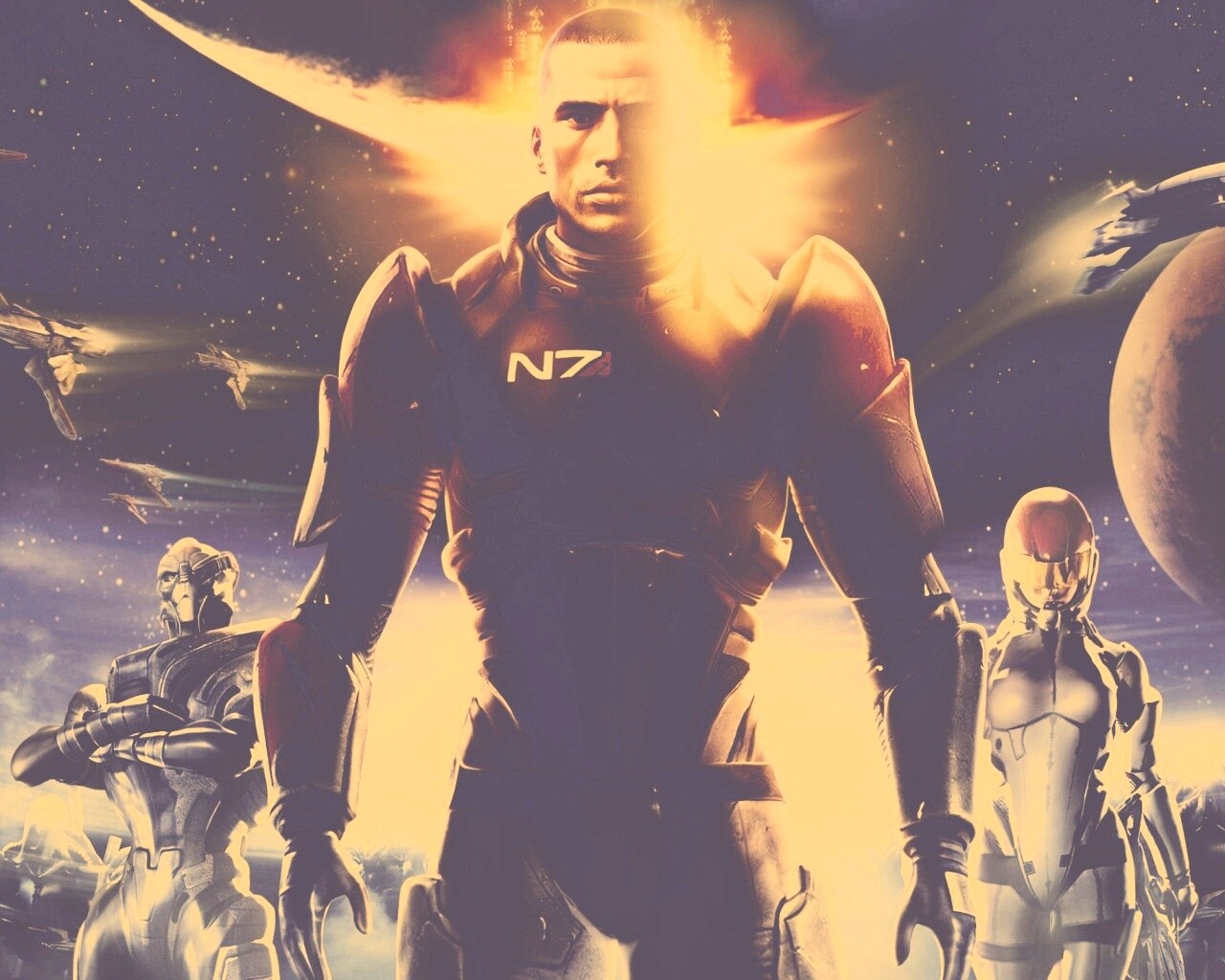 Mass Effect 1 обои