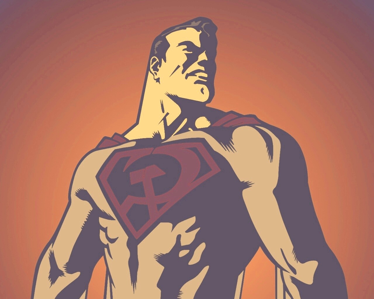 Супермен в СССР обои