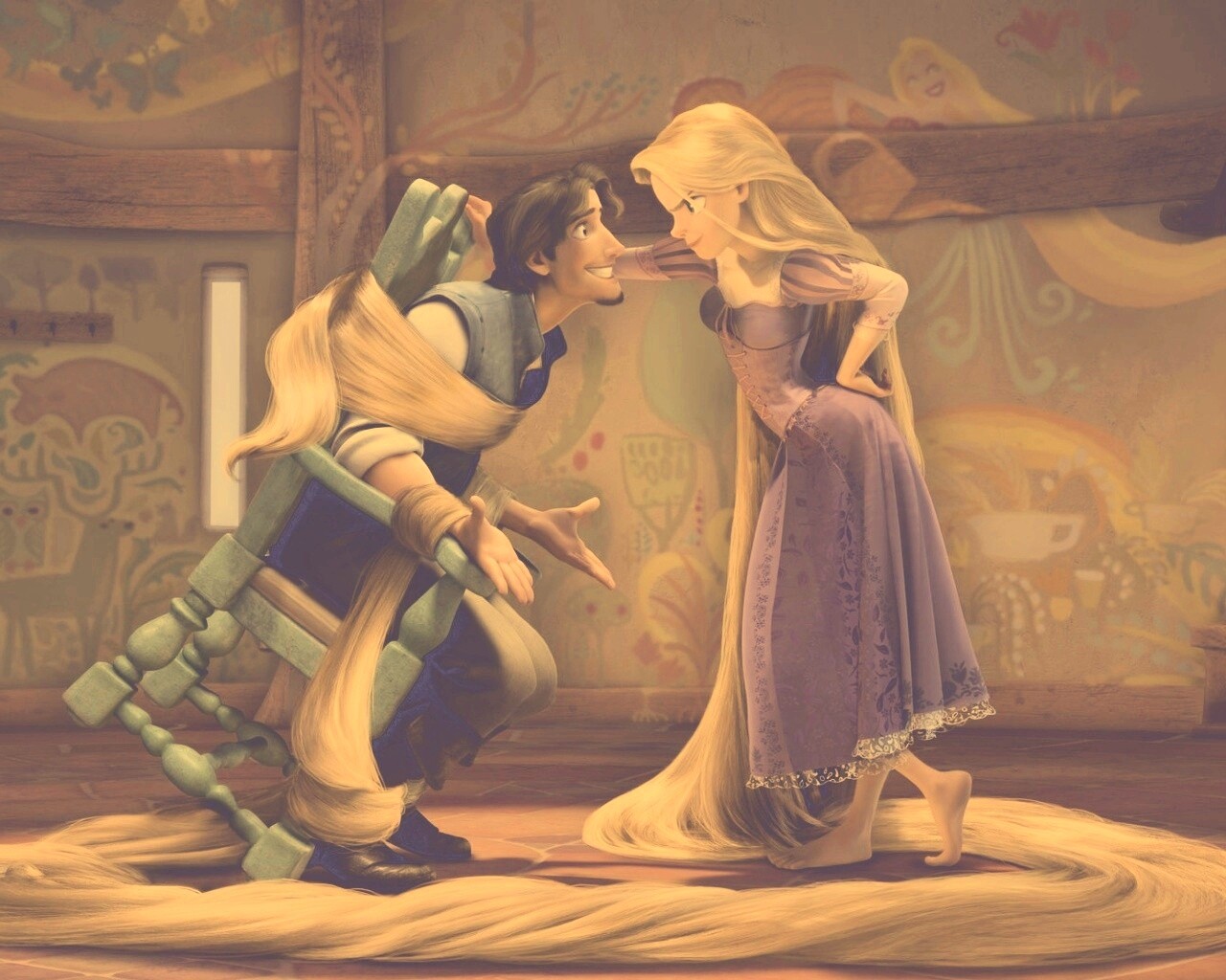 Рапунцель обои