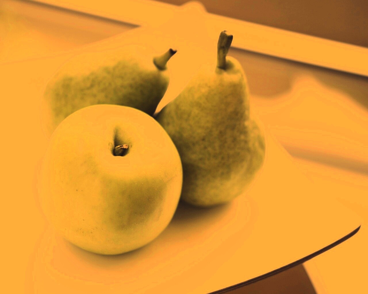 Яблоко и груши обои