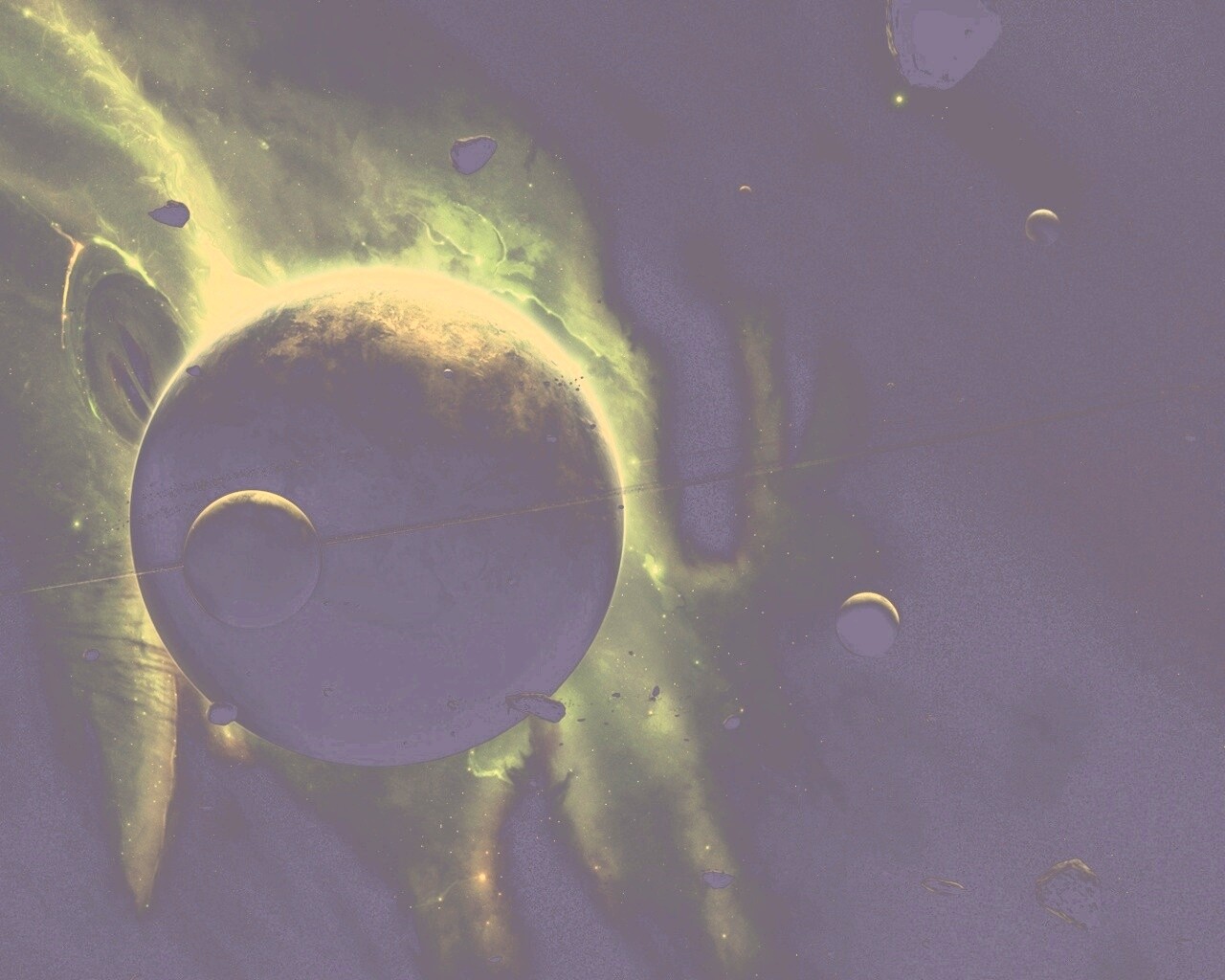 Неизвестная планета обои