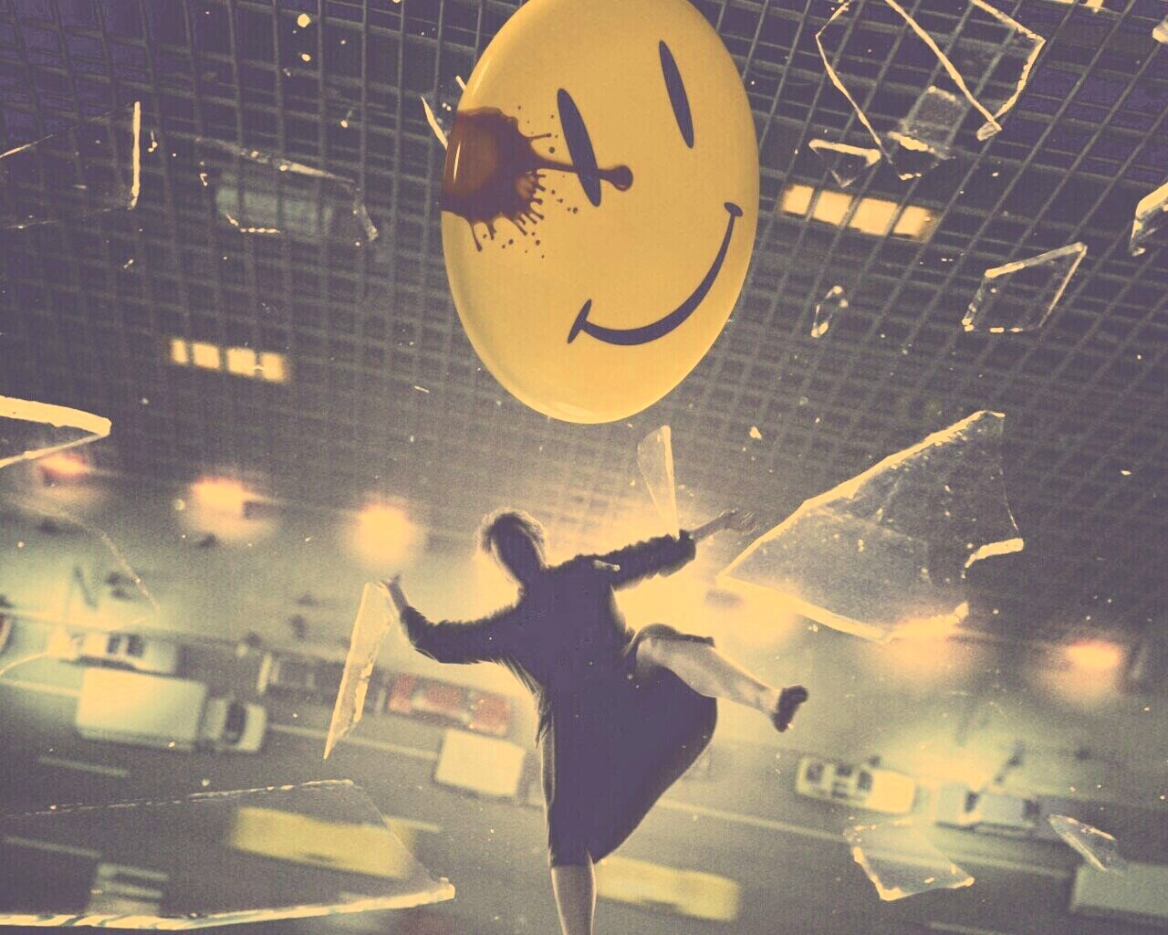 Падение из окна обои