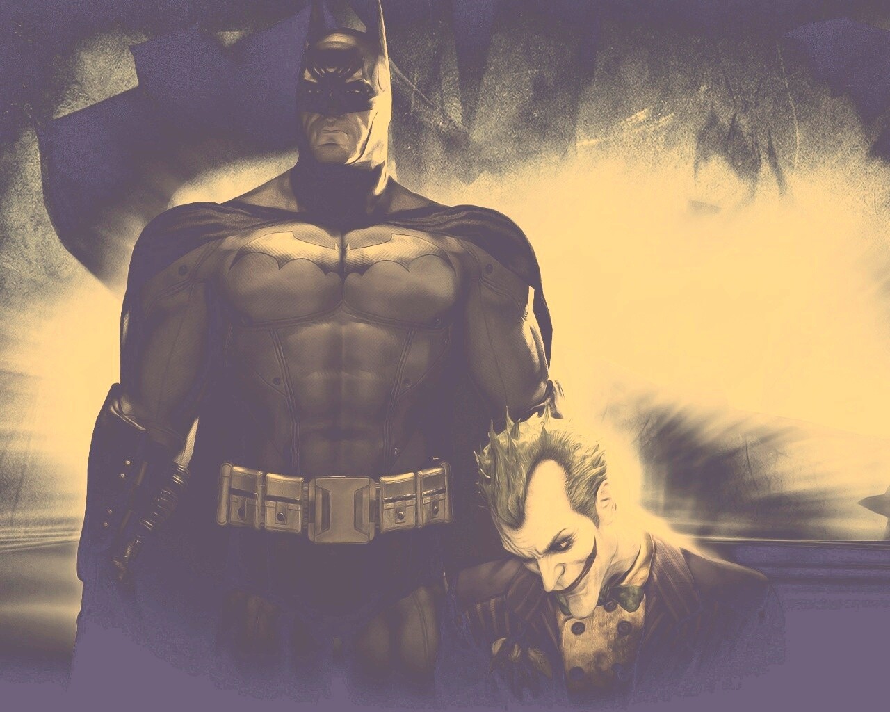 Бэтман и Джокер обои