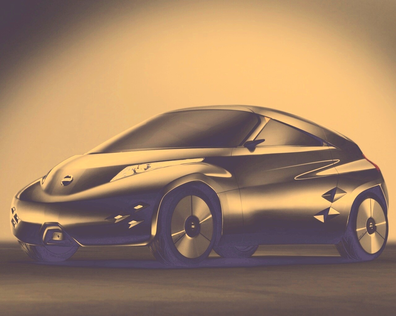 Концепт nissan обои