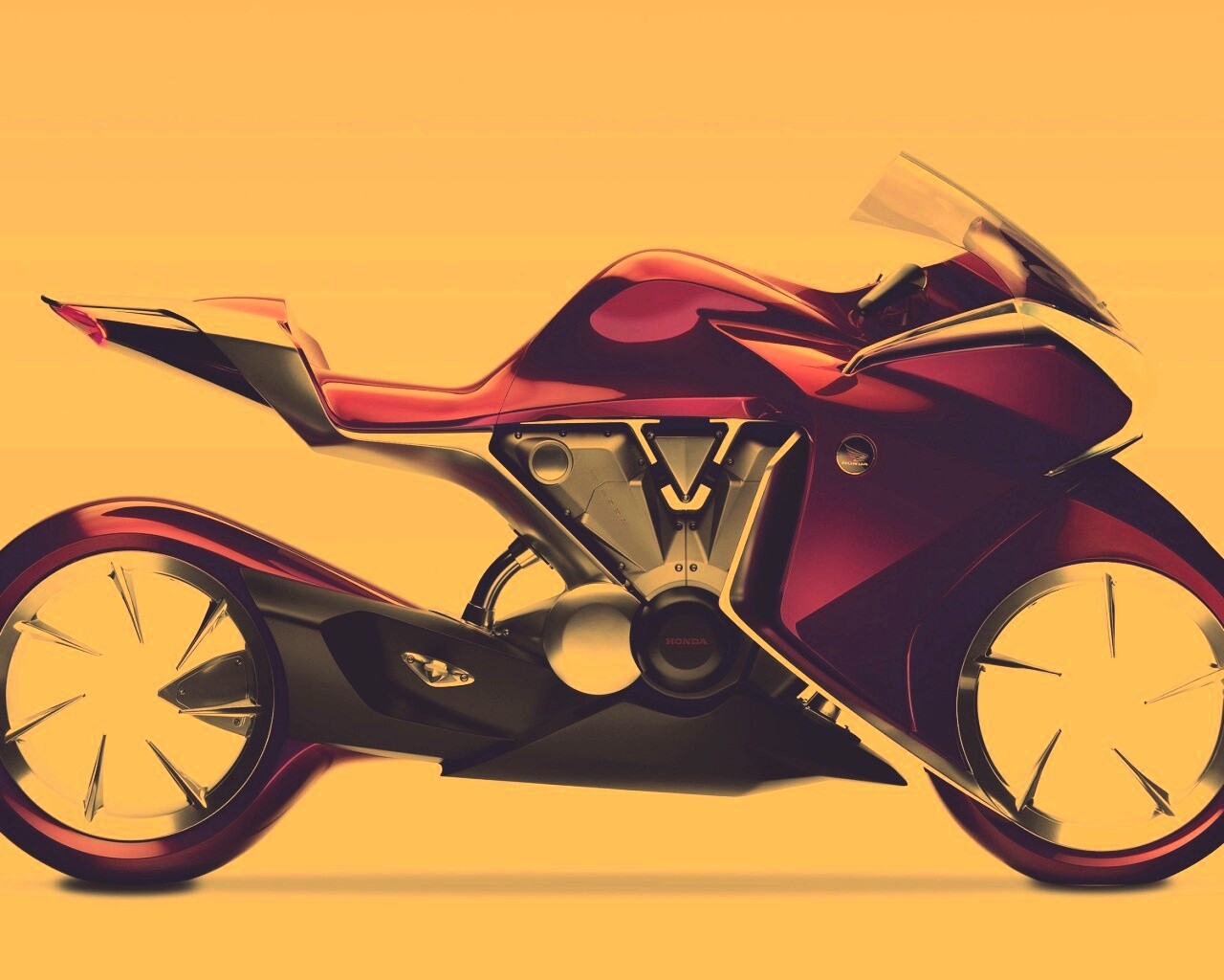 Невероятный мотоцикл обои