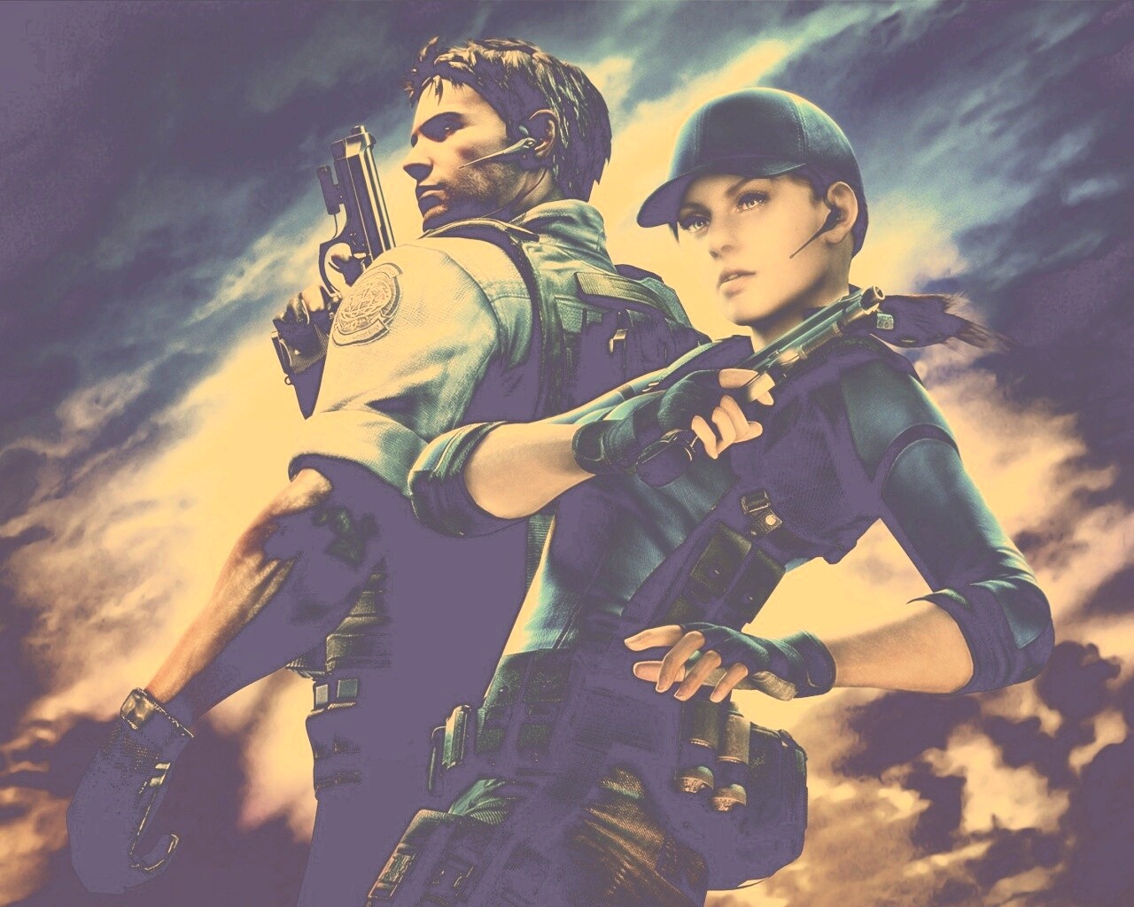 Resident evil 5 обои