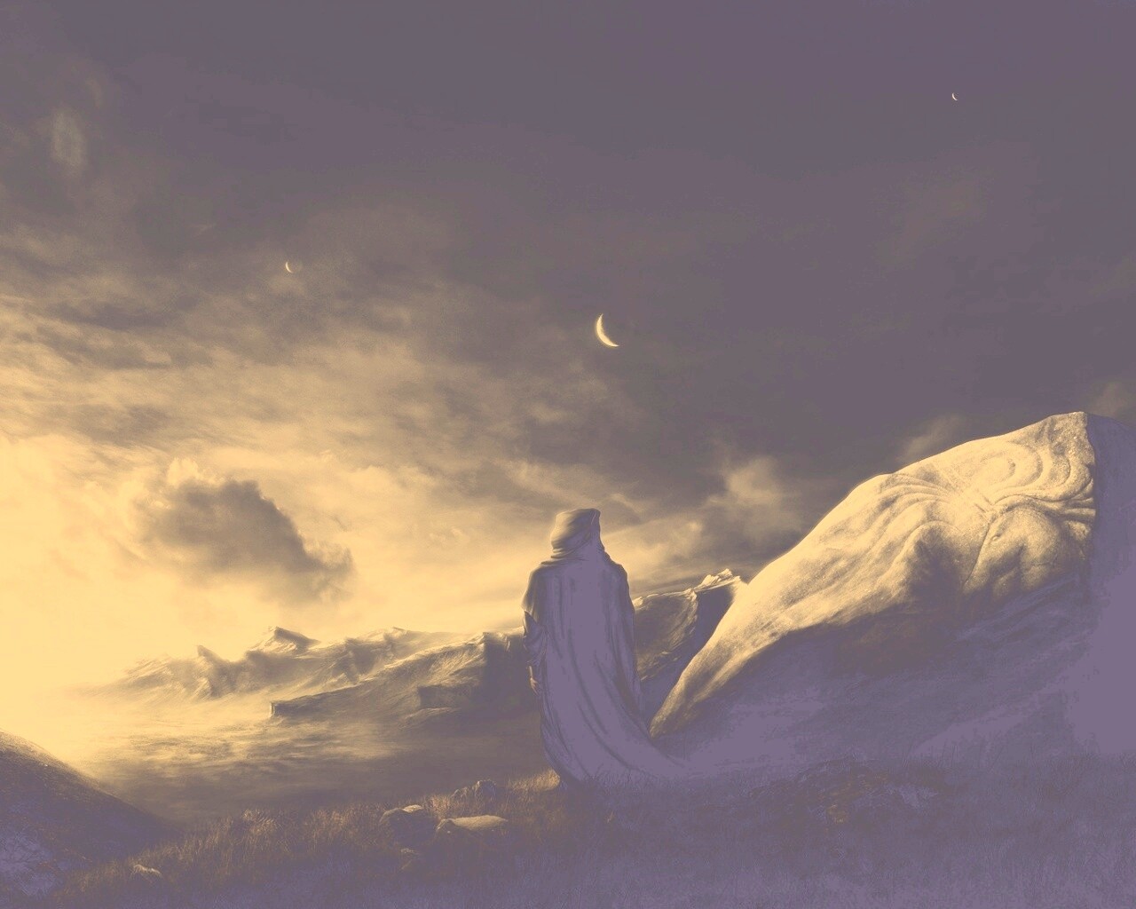 Отшельник обои