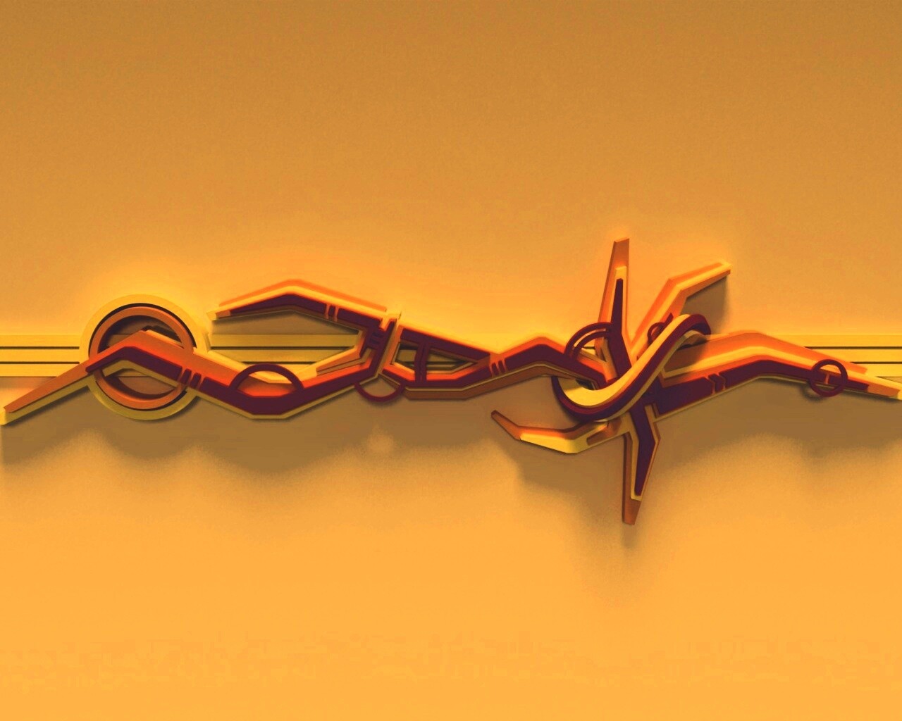 3D Граффити обои