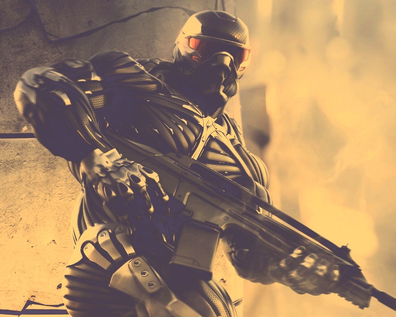 Пророк из Crysis 2 обои