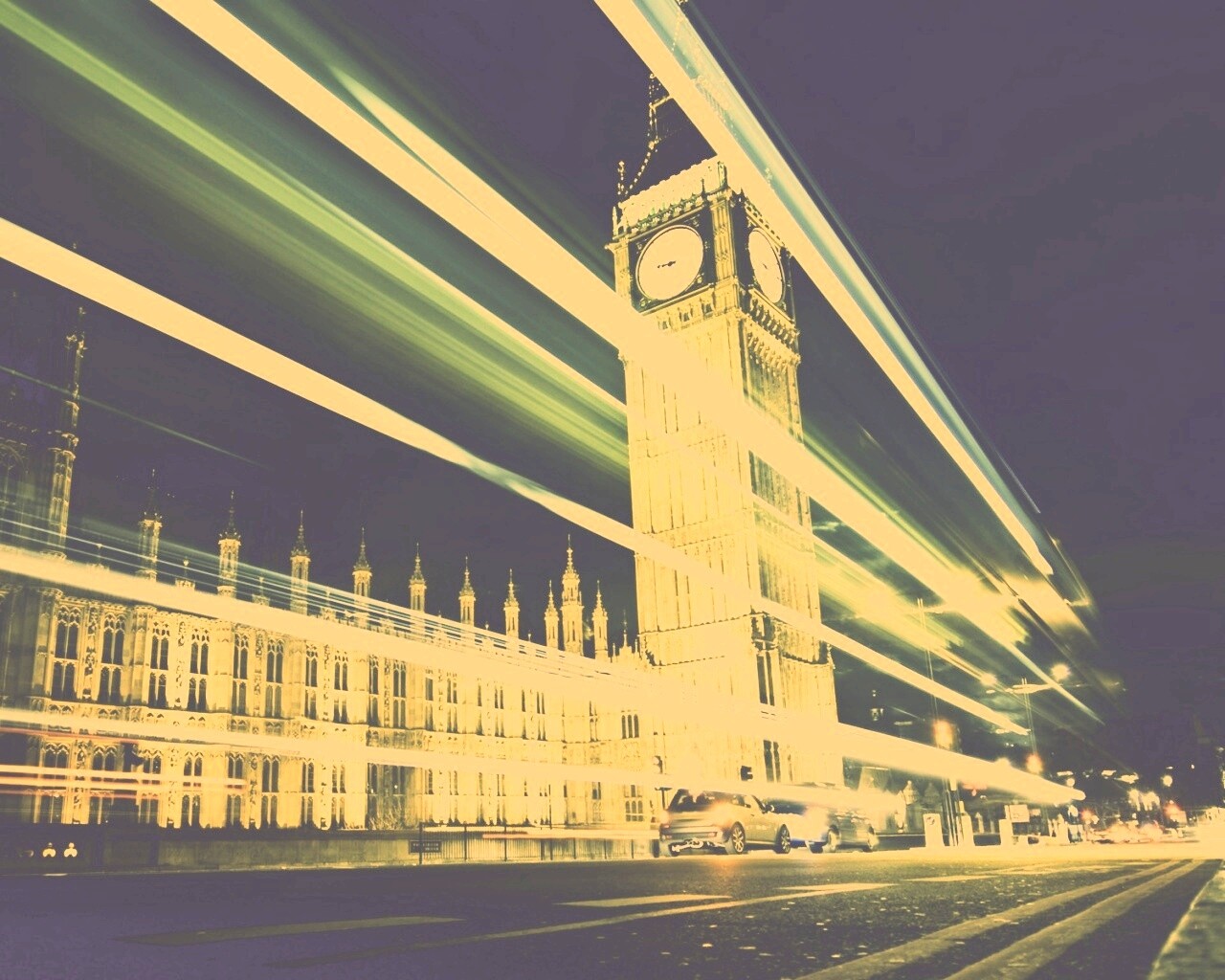 Лондон на скорости обои