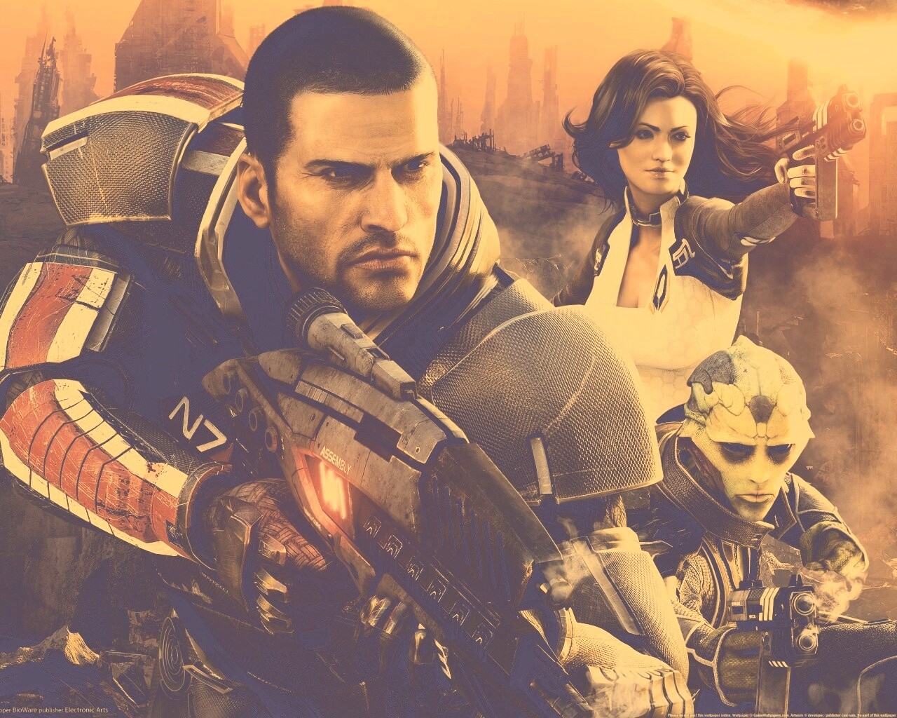 Mass Effect обои