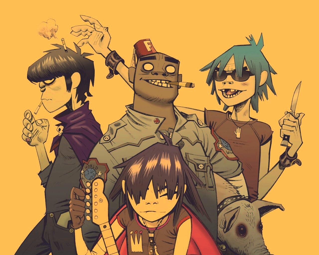 Gorillaz обои