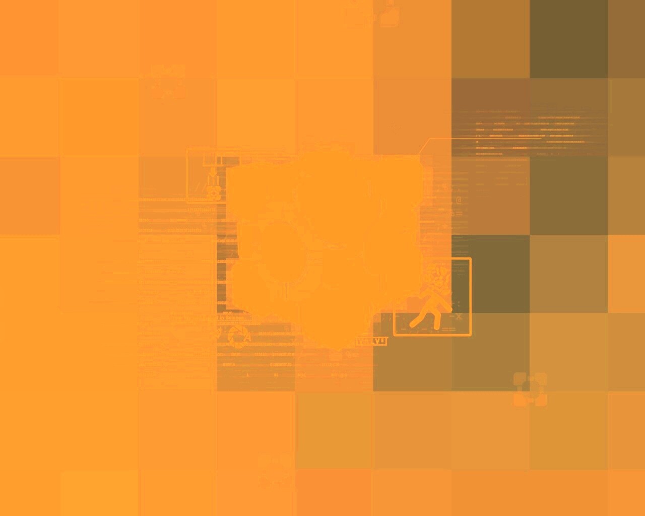 Высокотехнологичный куб из Портал обои