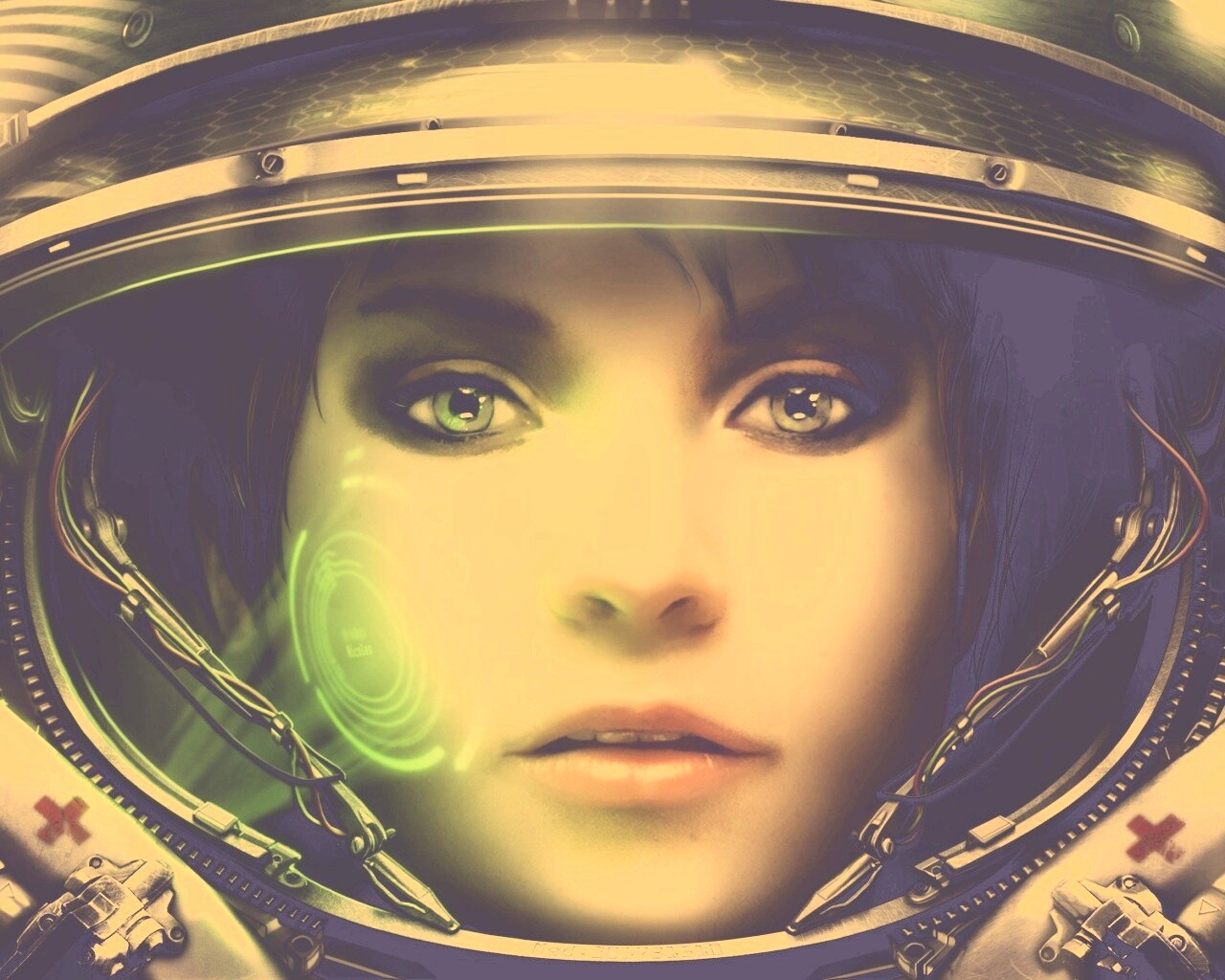 Медик из вселенной Star Craft 2 обои