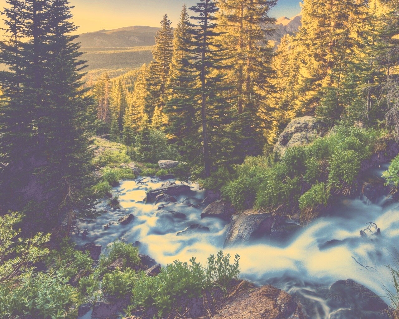 Природа в горах обои