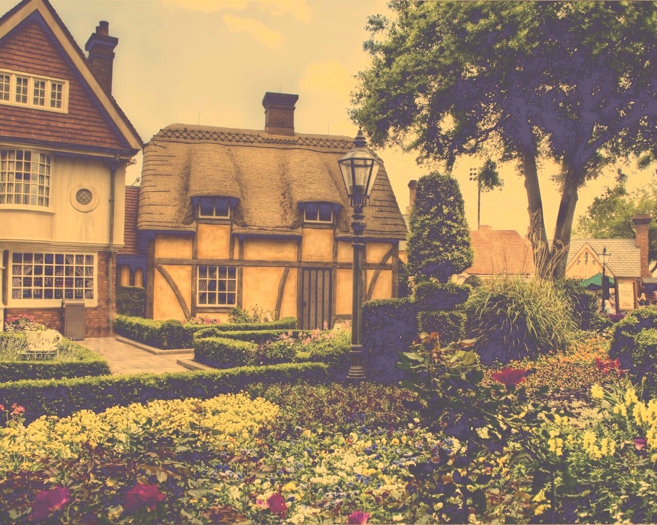 Провинциальный городок обои