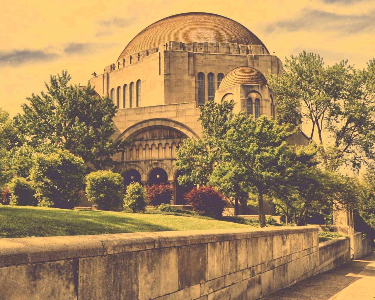 Синагога в Кливленде обои