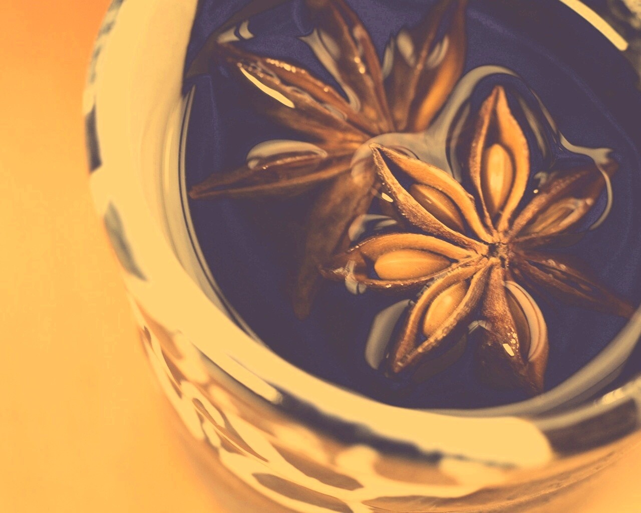 Цветочный чай обои