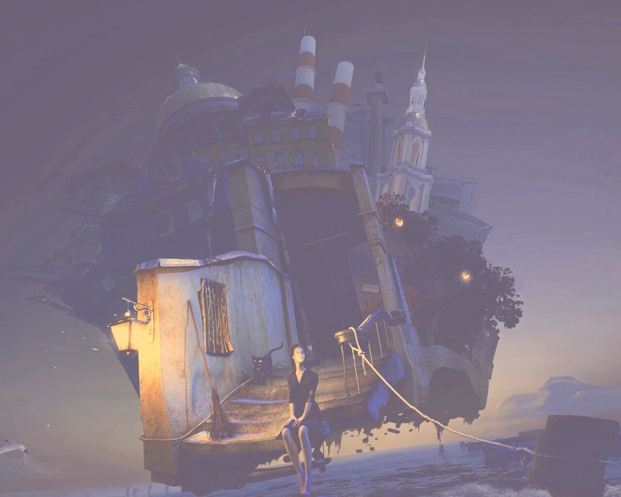 Мрачный Питер обои