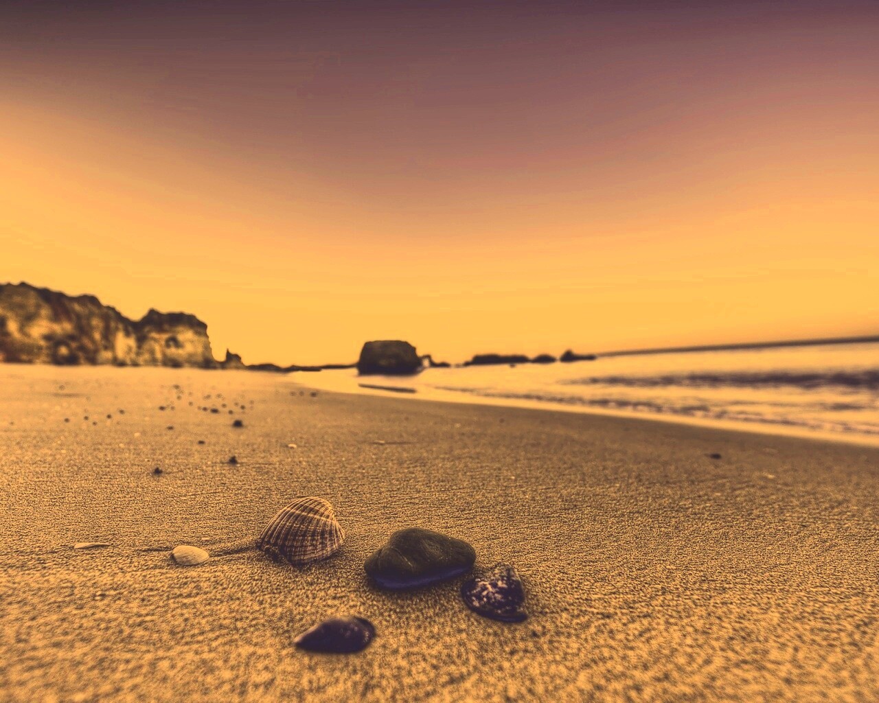 Океанский берег обои