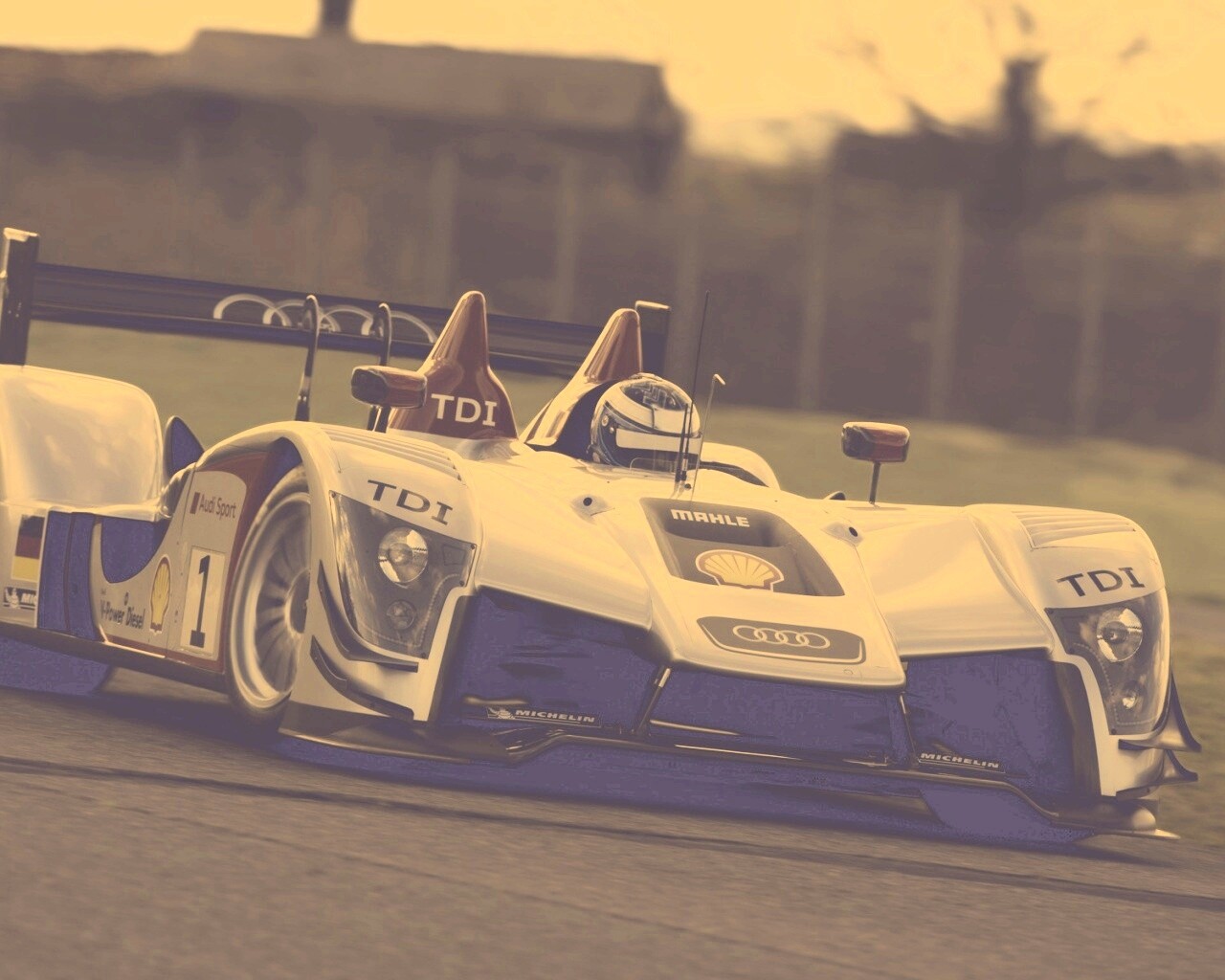 Болид ауди обои