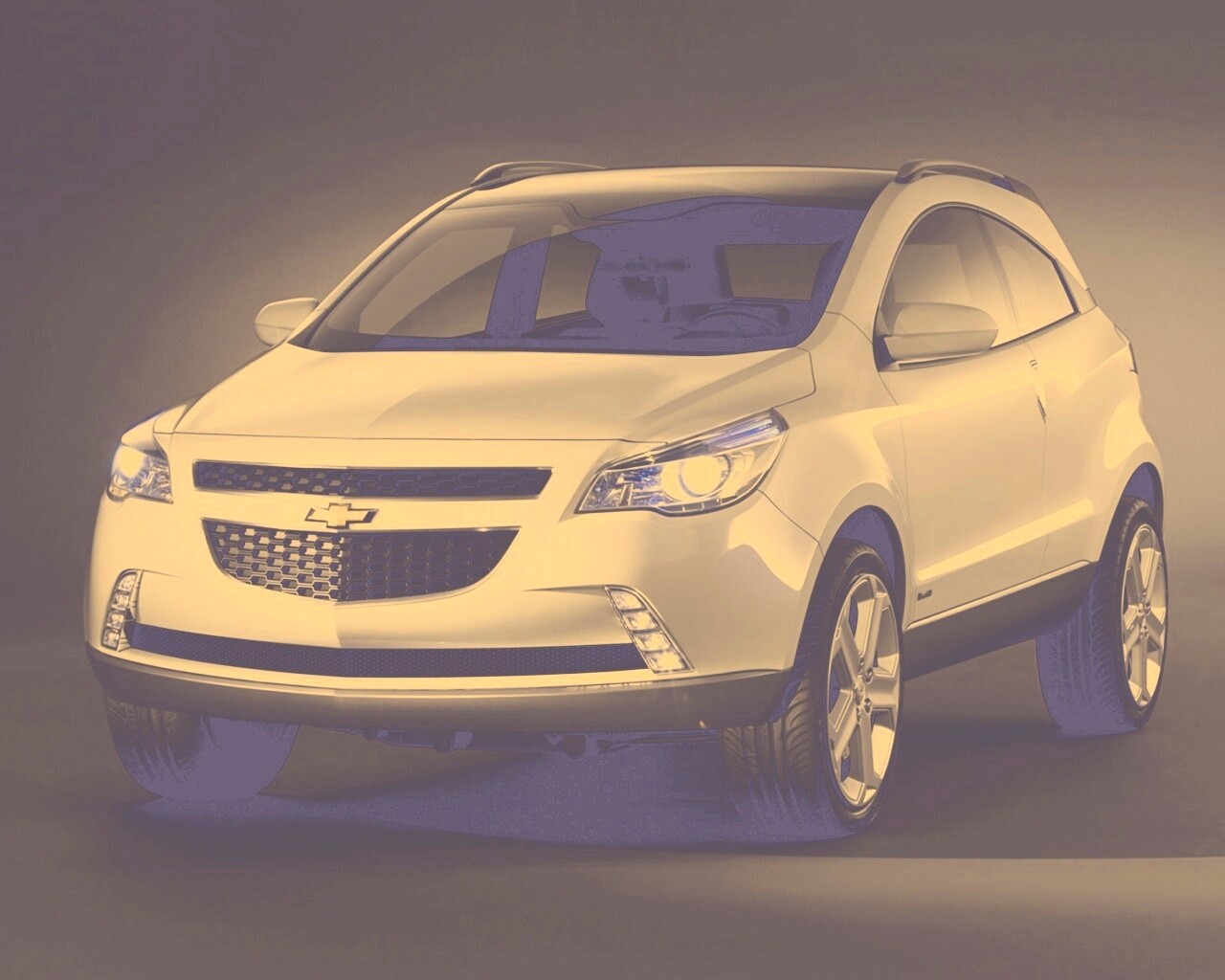 Кроссовер Шевроле обои