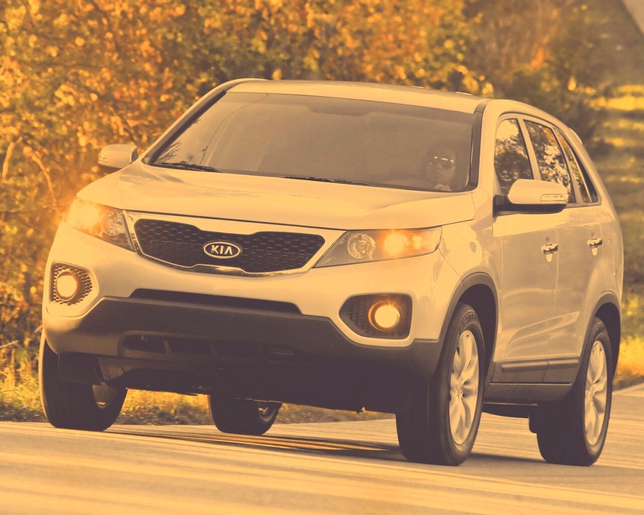 Кроссовер КИА обои