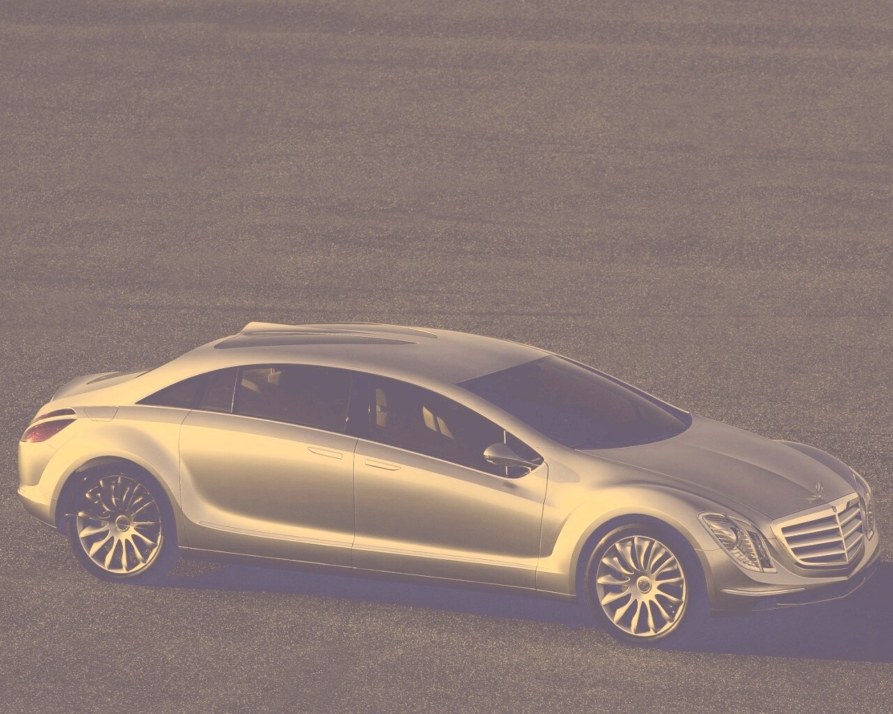 Концептуальный мерседес обои