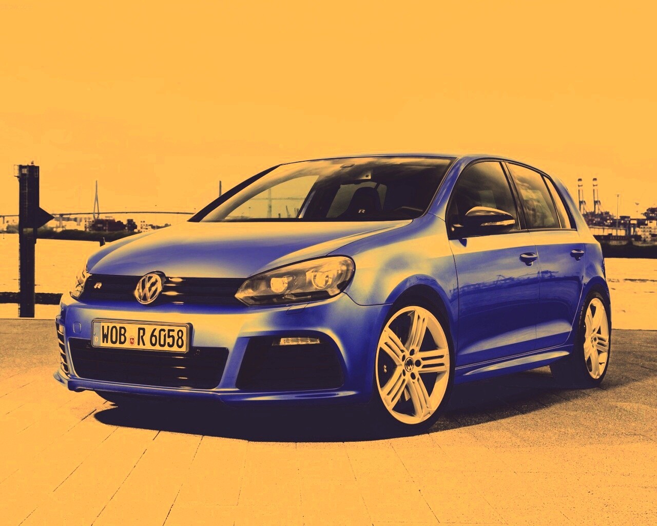 Volkswagen Golf обои