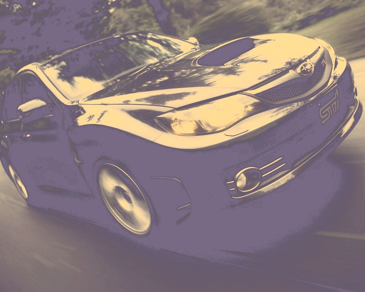 Субару Импреза обои