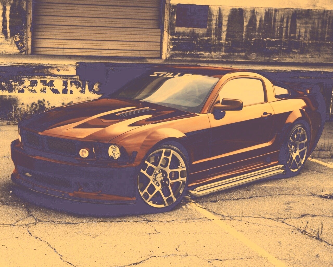 Форд Мустанг обои