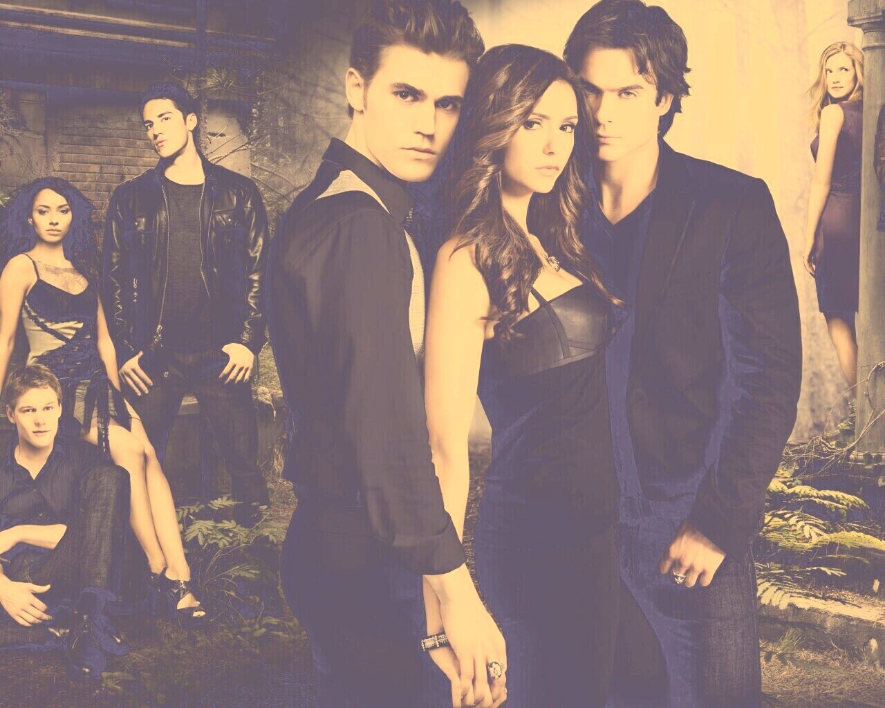 Дневники вампира обои