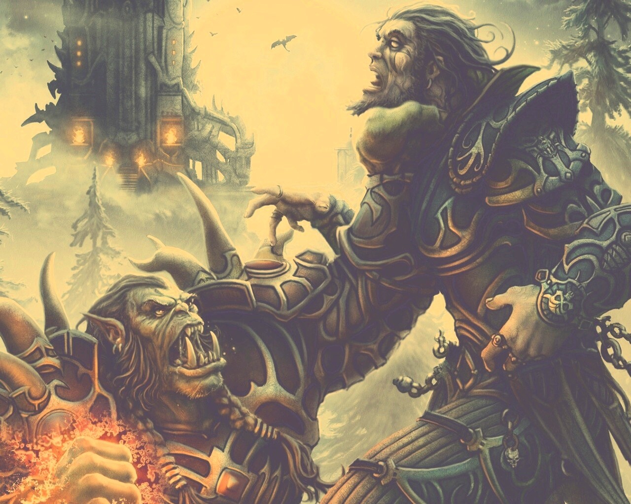 Смерть мага обои