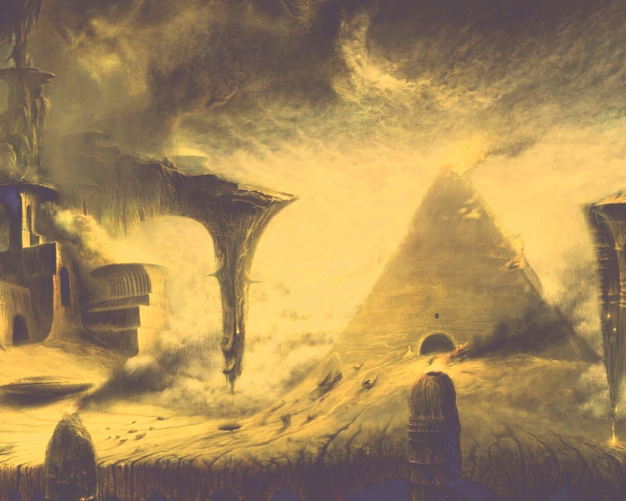 Мир древних обои