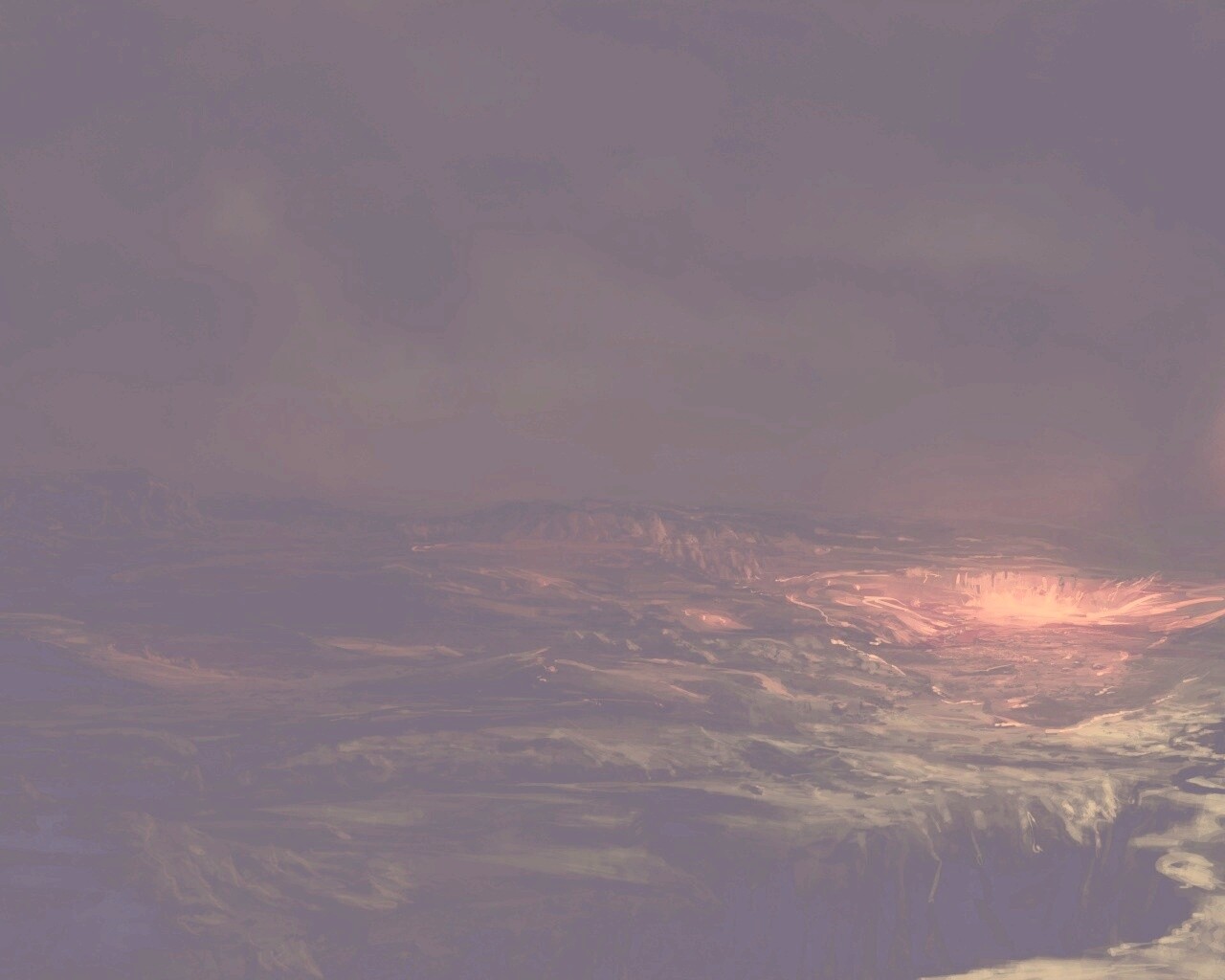 Безжизненная каменная долина обои