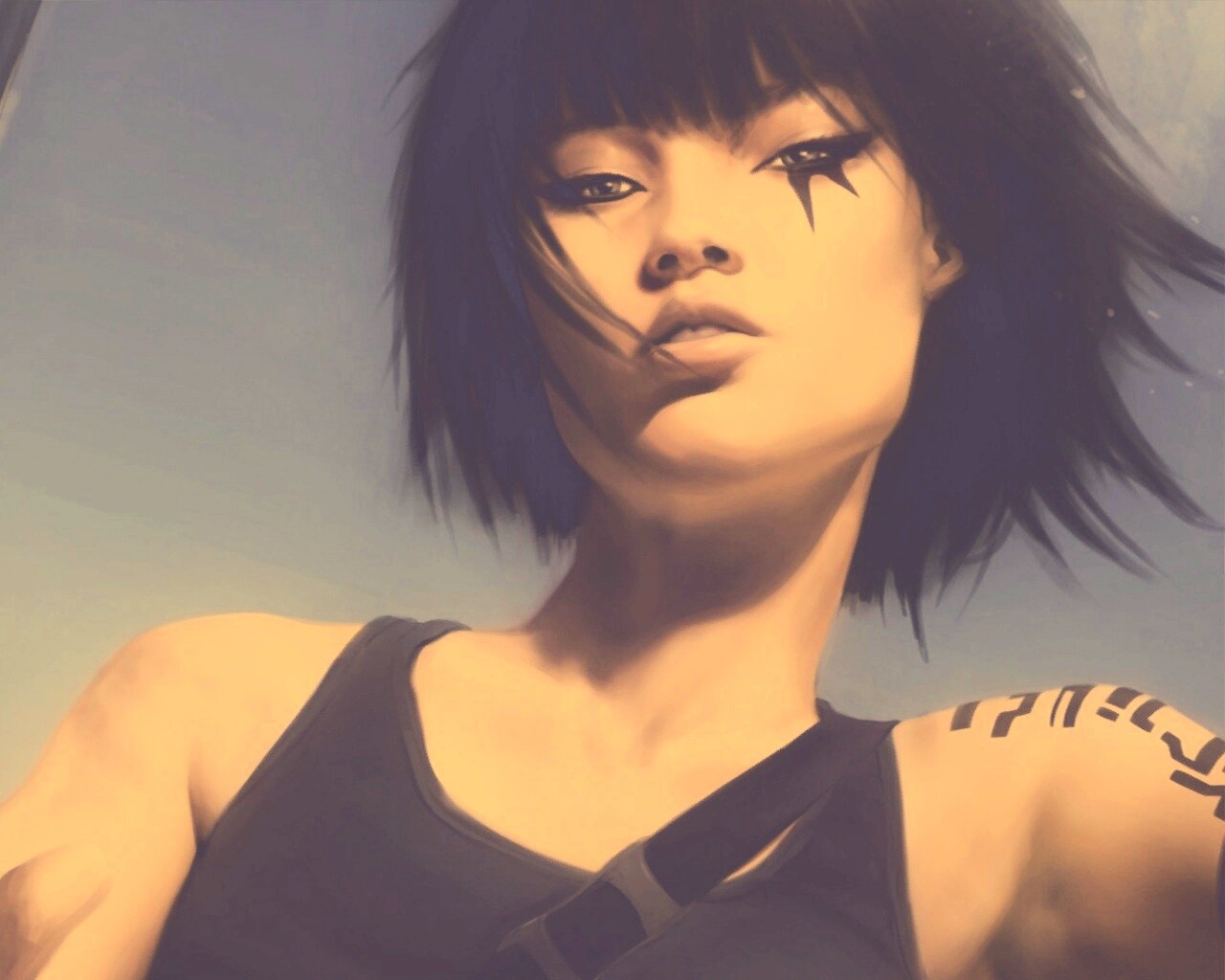 Отражение Фейт обои