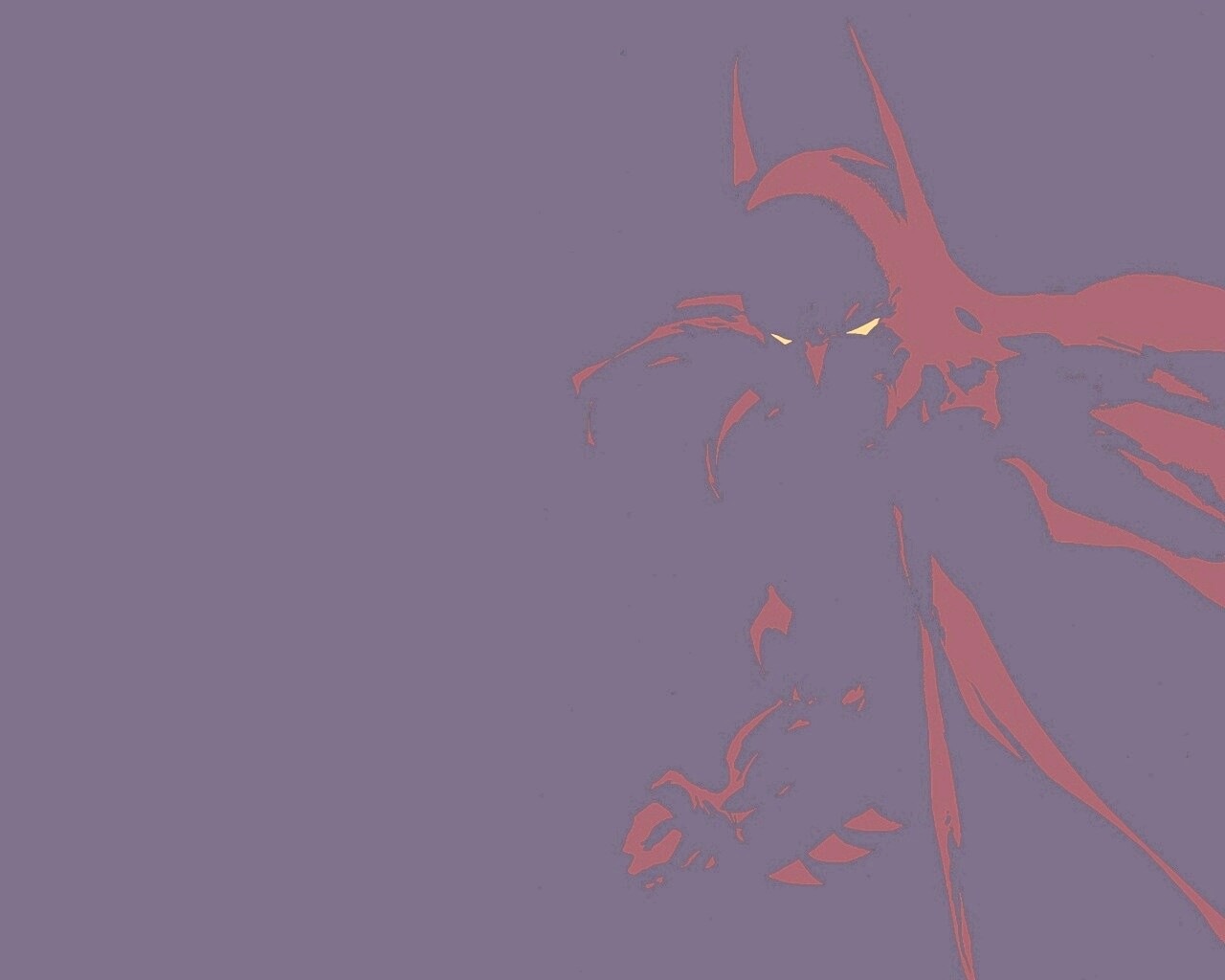 Красный Бэтмен обои