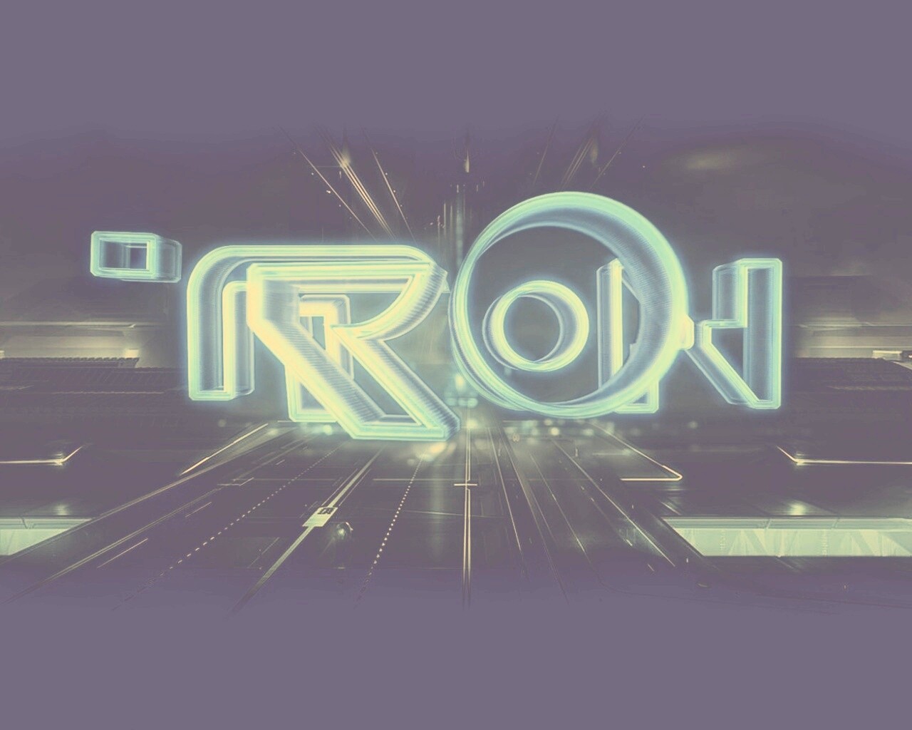 Заставка фильма TRON обои