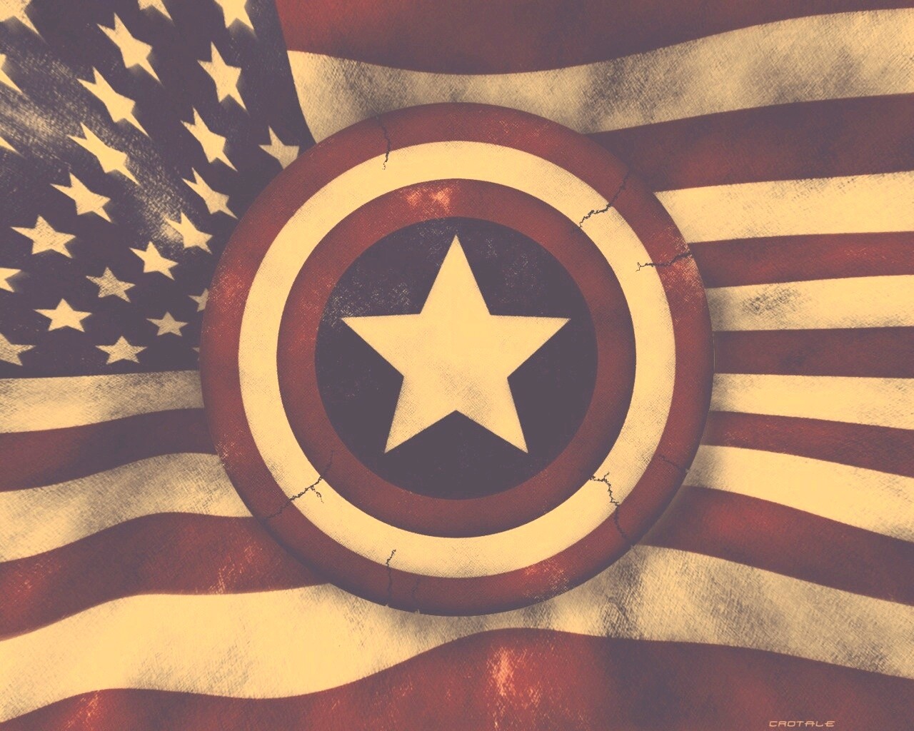Капитан Америка обои