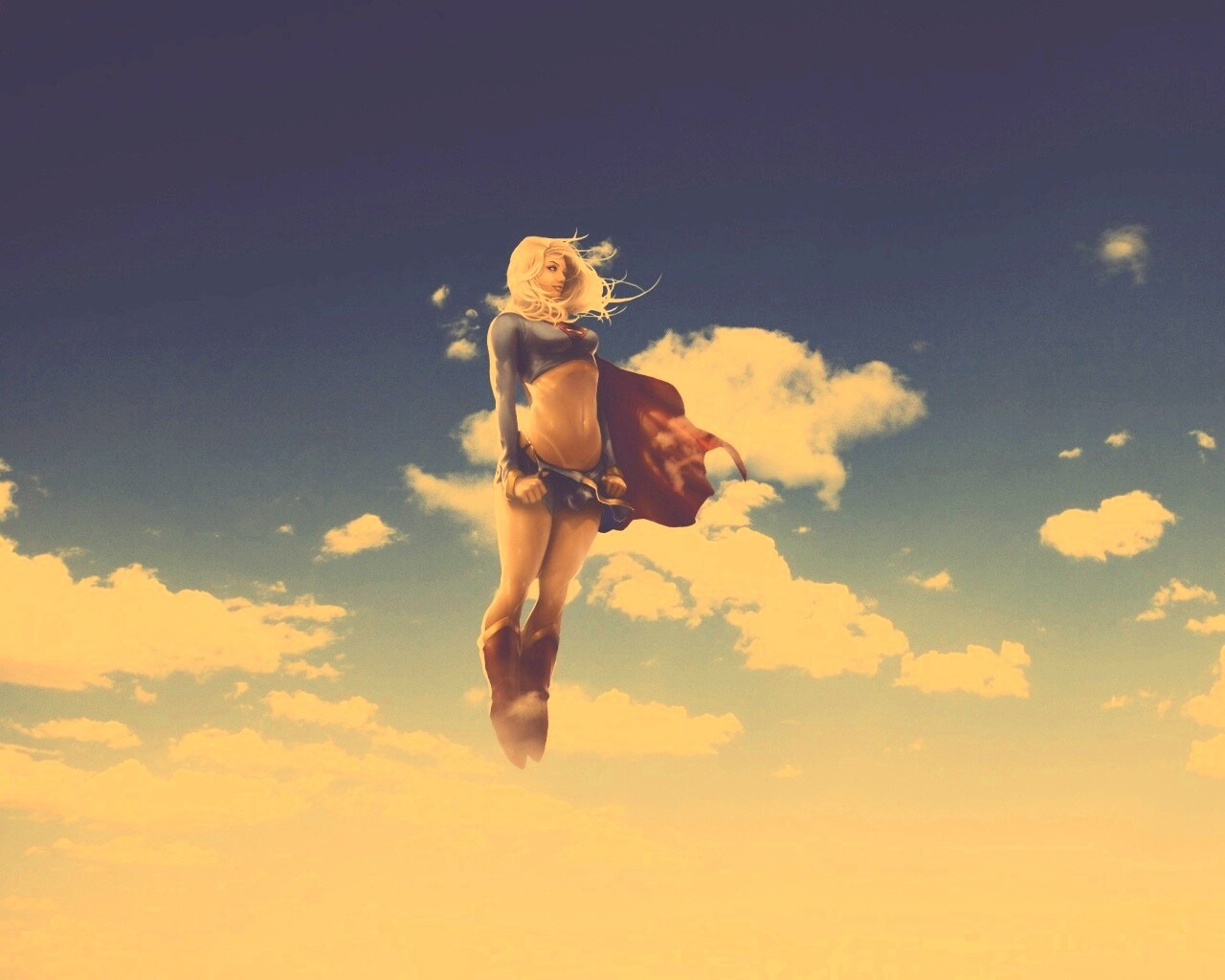 Супердевушка обои