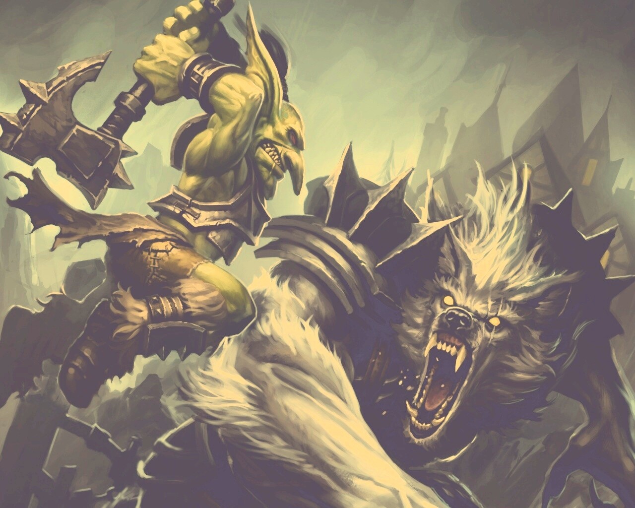 Гоблин и ворген обои