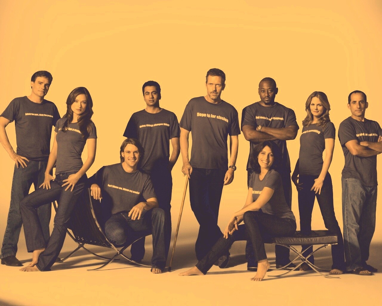 Команда сериала House M.D. обои