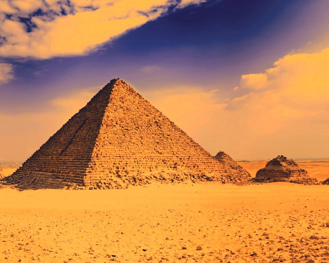 Пирамиды в Египте обои