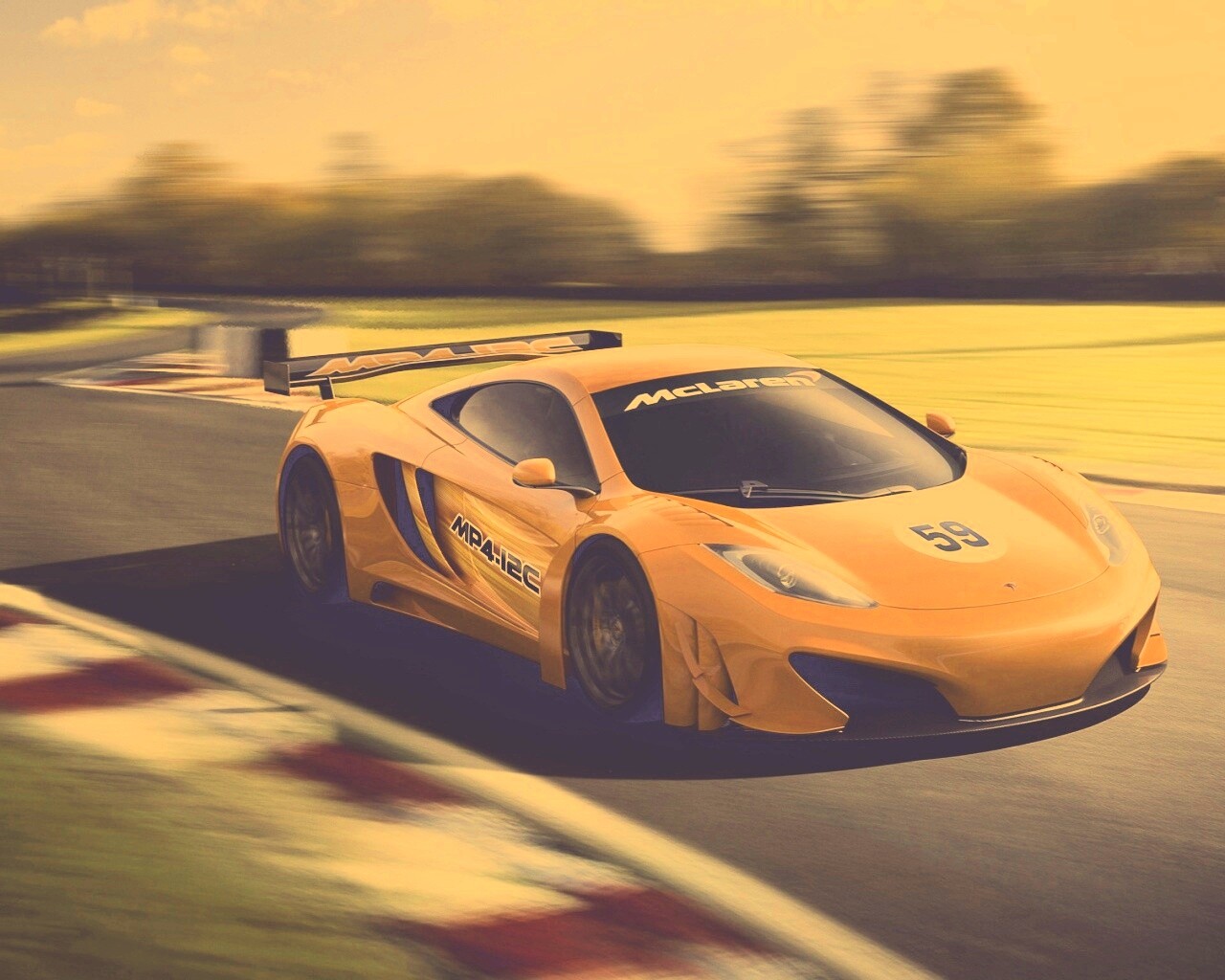 McLaren mp4 12c обои