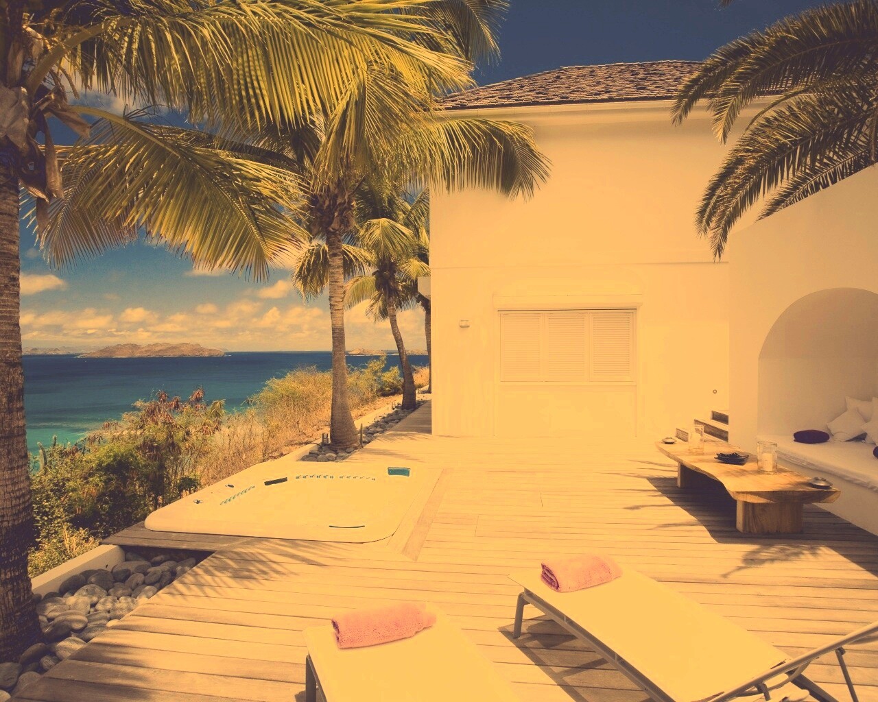 Райский уголок обои