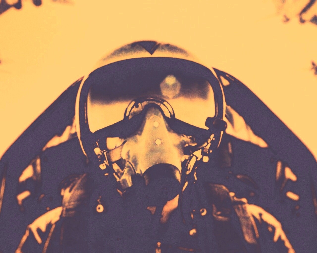 Пилот истребителя обои