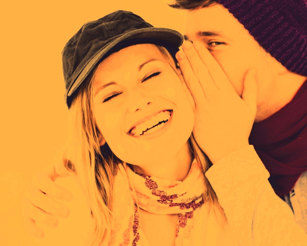 Шутка на ушко обои